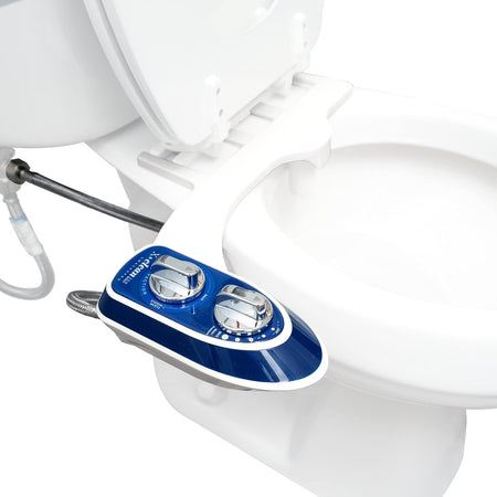 X-Clean 250 Bidet Toilet Seat Attachment, Senior-Friendly Bathroom Accessories, Postpartum Essentials for Toilet, Bidet for Toilet