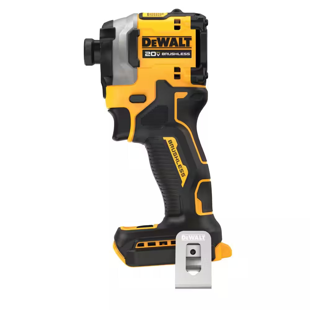 20V MAX XR Hammer Drill and ATOMIC Impact Driver 2 Tool Cordless Combo Kit and 1/4 In. Impact Driver W/(2) 4Ah Batteries