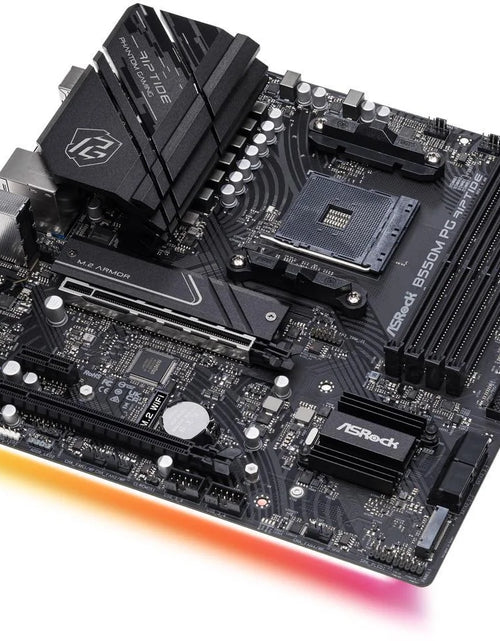 Load image into Gallery viewer, B550M PG RIPTIDE AM4 AMD B550 SATA 6Gb/S Micro ATX AMD Motherboard
