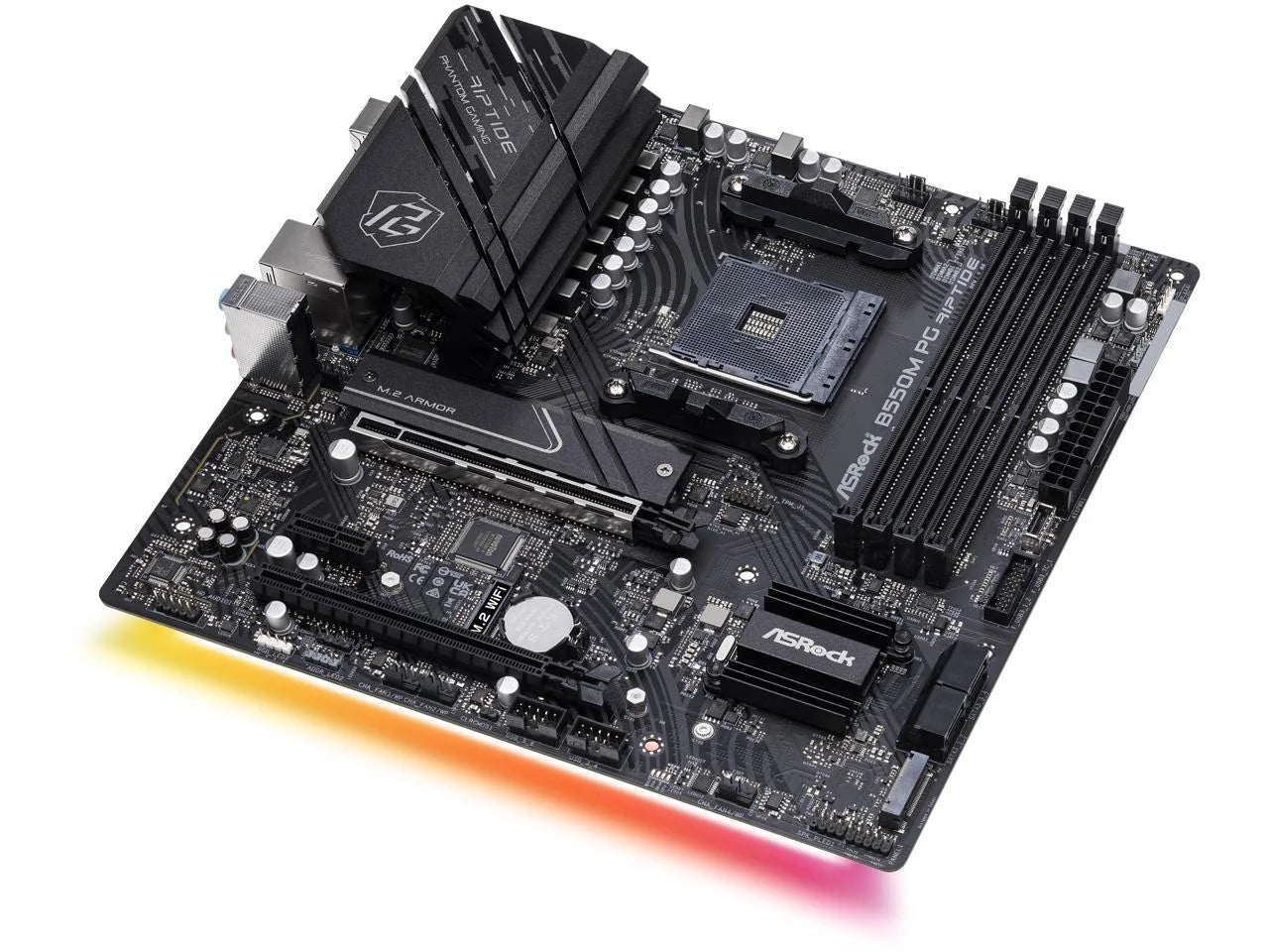 B550M PG RIPTIDE AM4 AMD B550 SATA 6Gb/S Micro ATX AMD Motherboard