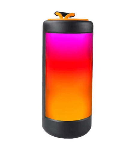 Up to 65% Off!  Bluetooth Speakers Portable Speaker with Colored Light Bluetooth Speaker Bluetooth 5.0 Also Compatible with Tfcard, AUX Cable, USB Flash Drive Computer Speakers