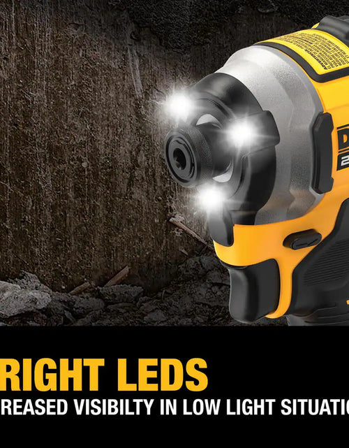 Load image into Gallery viewer, 20V MAX XR Hammer Drill and ATOMIC Impact Driver 2 Tool Cordless Combo Kit and 1/4 In. Impact Driver W/(2) 4Ah Batteries
