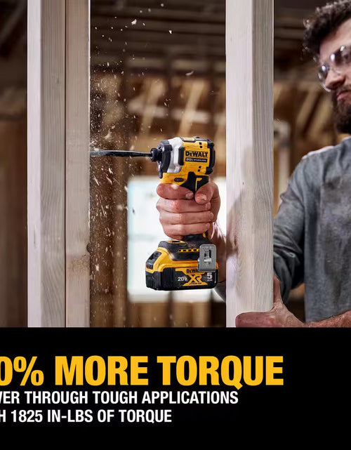 Load image into Gallery viewer, 20V MAX XR Hammer Drill and ATOMIC Impact Driver 2 Tool Cordless Combo Kit and 1/4 In. Impact Driver W/(2) 4Ah Batteries

