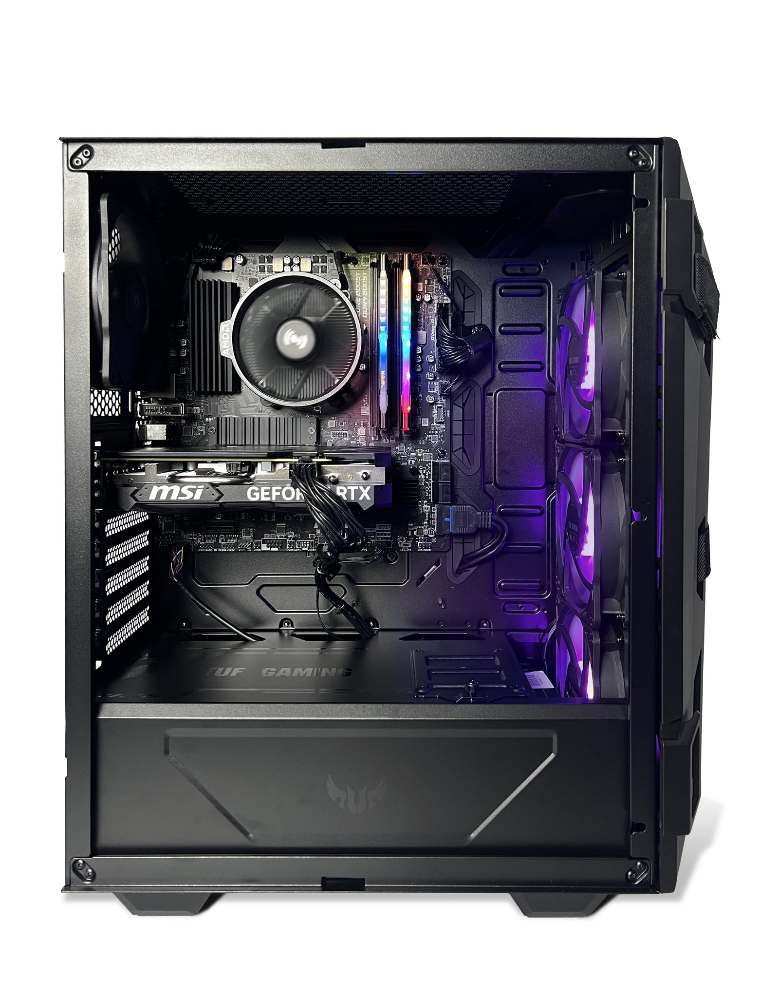 PC Desktop RYZEN 5 5600X, 16GB RAM, 1 TB SSD, RTX 4060 TI, Windows 11 Home, Mouse and Keyboard, Wifi