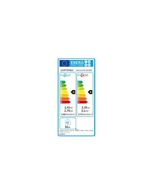 Load image into Gallery viewer, Clim fixe unité intérieur OPTIMEO OAC-250-RE2
