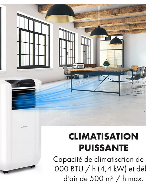 Charger l'image dans la visionneuse de la Galerie, Climatiseur KLARSTEIN Max Breeze Smart - Blanc
