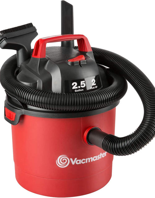 Load image into Gallery viewer, 2.5 Gallon Shop Vacuum Cleaner 2 Peak HP Power Suction Lightweight 3-In-1 Wet Dry Vacuum with Blower &amp; Wall Mount Design for Cleaning Car, Boat, Pet Hair, Hard Floor
