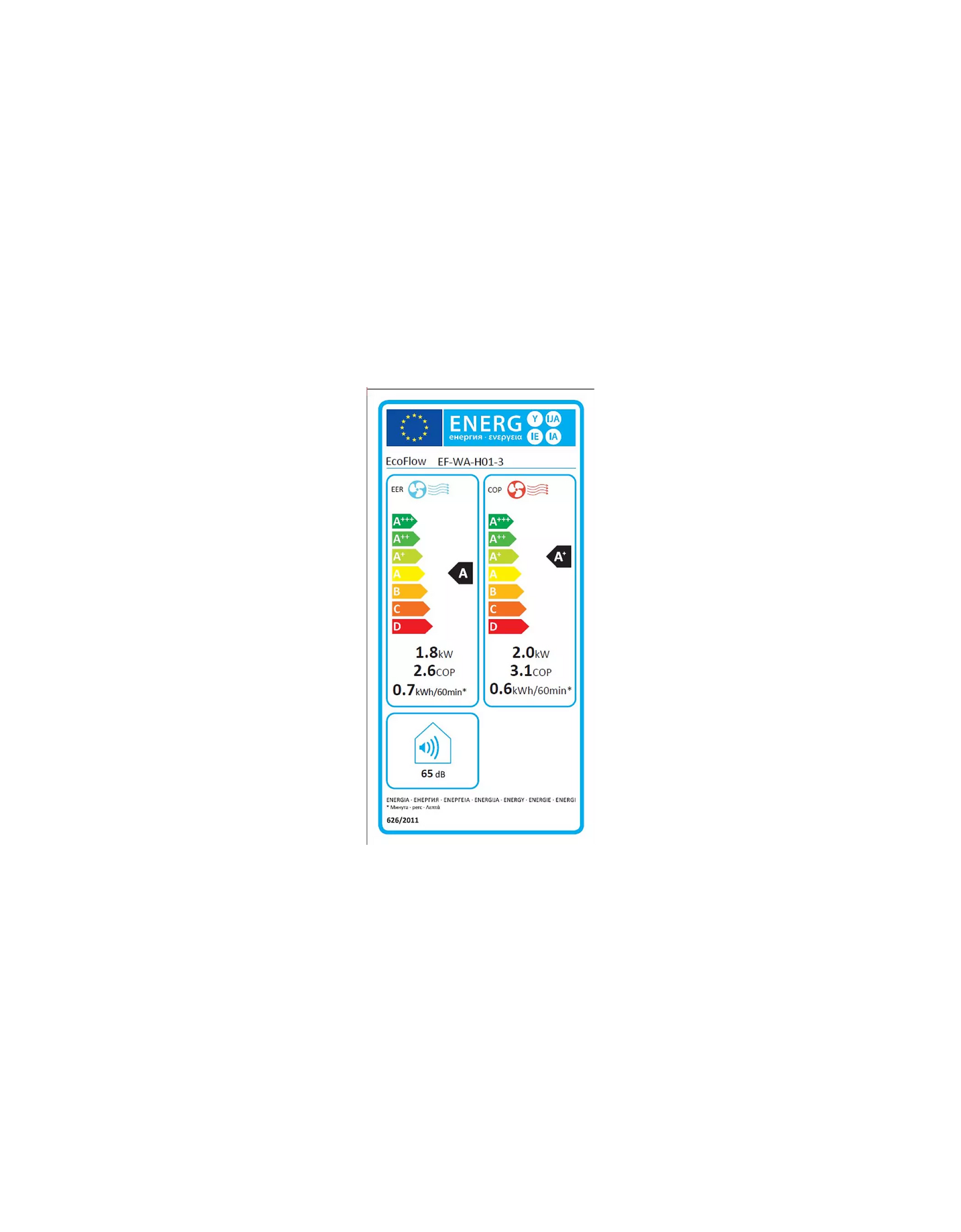 Climatiseur réversible ECOFLOW WAVE 3