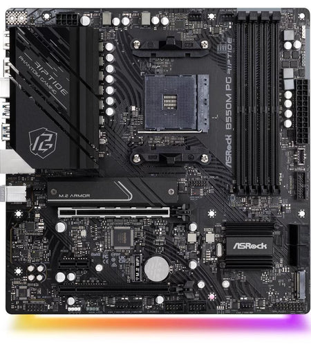 B550M PG RIPTIDE AM4 AMD B550 SATA 6Gb/S Micro ATX AMD Motherboard