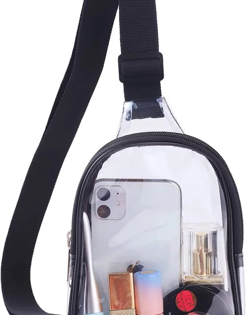 Load image into Gallery viewer, Mini Clear Bag, PVC Waterproof Crossbody Bag, Clear Stadium Bag for Women Men
