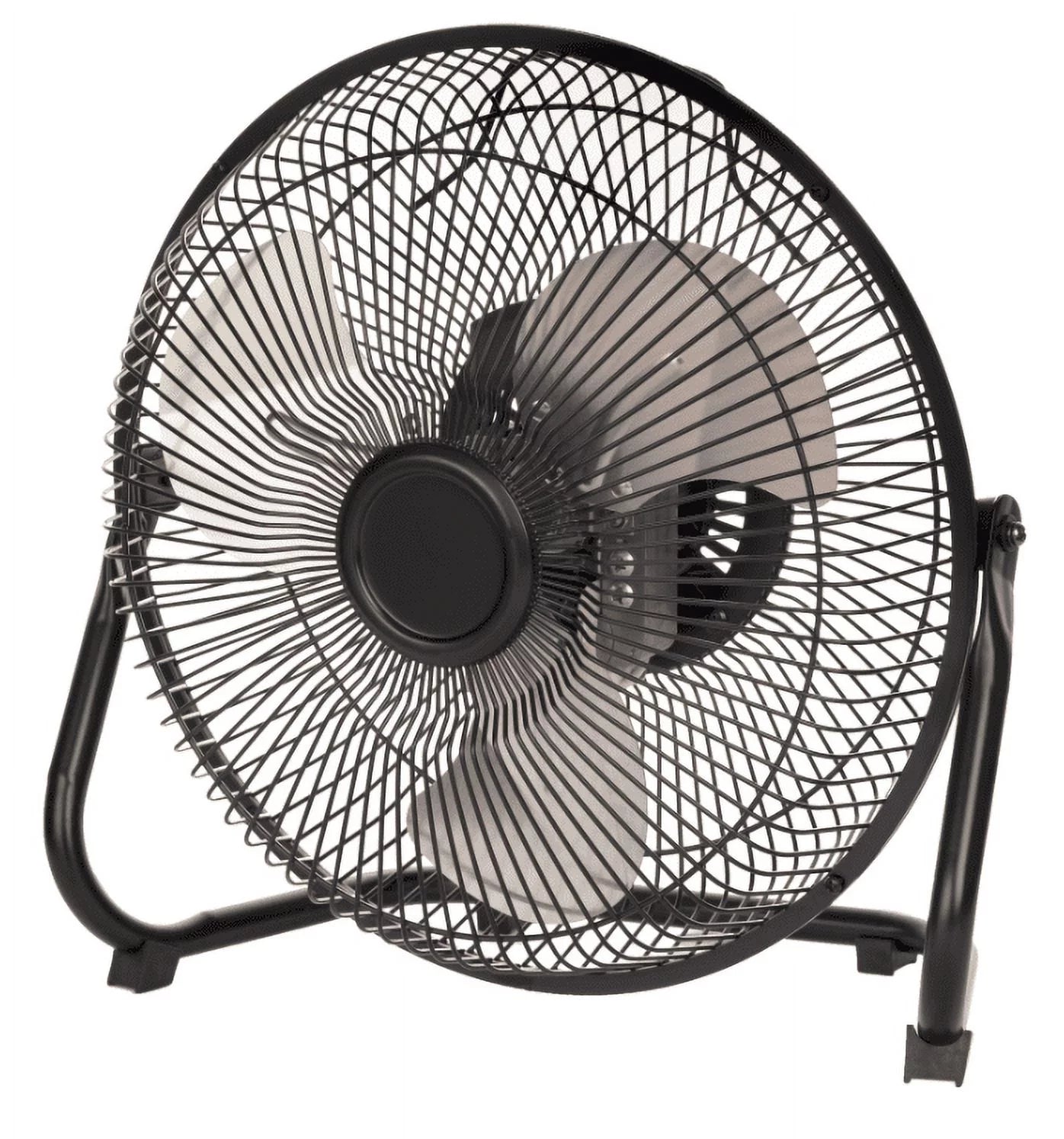 New 9 Inch High Velocity Floor Fan Wall Mountable Black