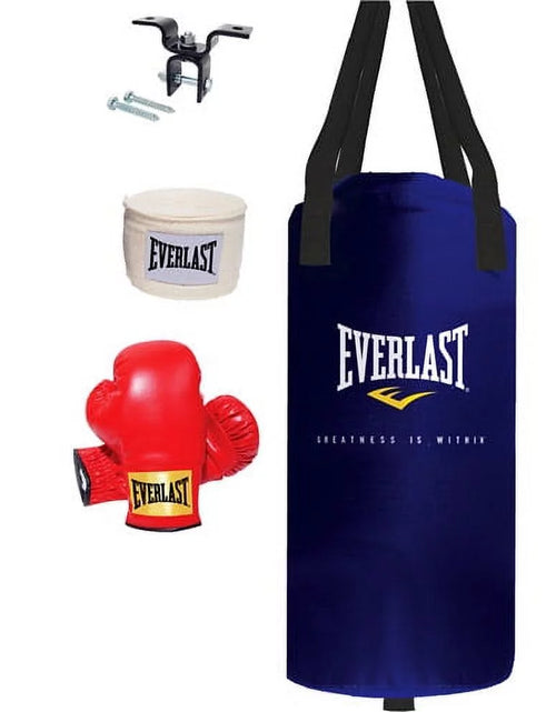 Load image into Gallery viewer, Youth 25Lb Heavy Bag Starter Kit
