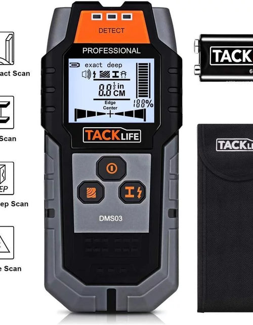 Load image into Gallery viewer, 4 in 1 Center Finding Electronic Wall Detector Finders - DMS03

