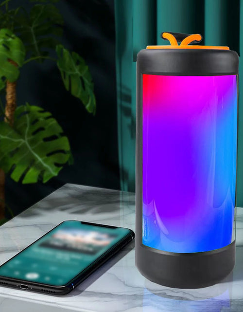 Load image into Gallery viewer, Up to 65% Off!  Bluetooth Speakers Portable Speaker with Colored Light Bluetooth Speaker Bluetooth 5.0 Also Compatible with Tfcard, AUX Cable, USB Flash Drive Computer Speakers
