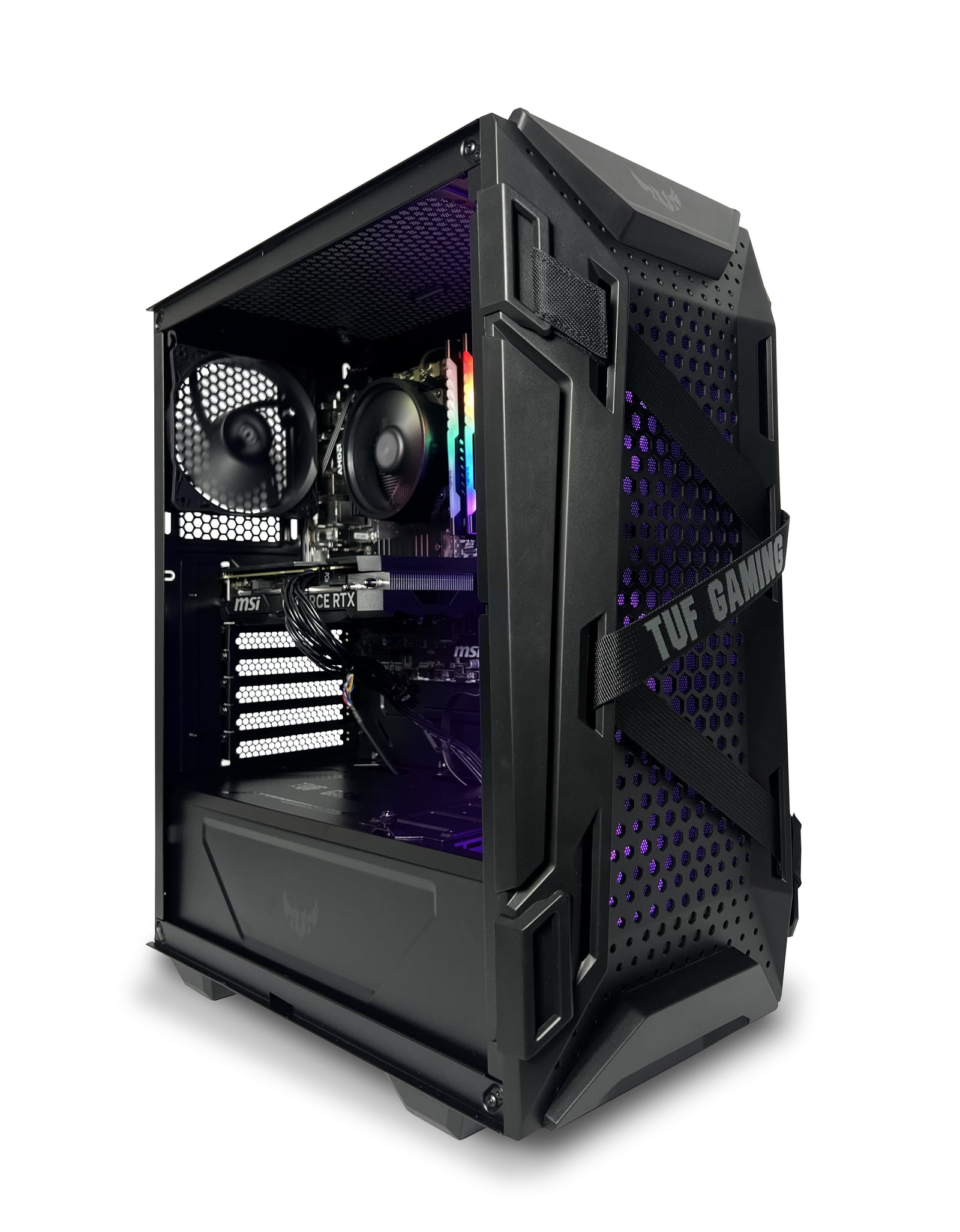 PC Desktop RYZEN 5 5600X, 16GB RAM, 1 TB SSD, RTX 4060 TI, Windows 11 Home, Mouse and Keyboard, Wifi