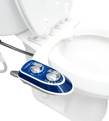 X-Clean 250 Bidet Toilet Seat Attachment, Senior-Friendly Bathroom Accessories, Postpartum Essentials for Toilet, Bidet for Toilet