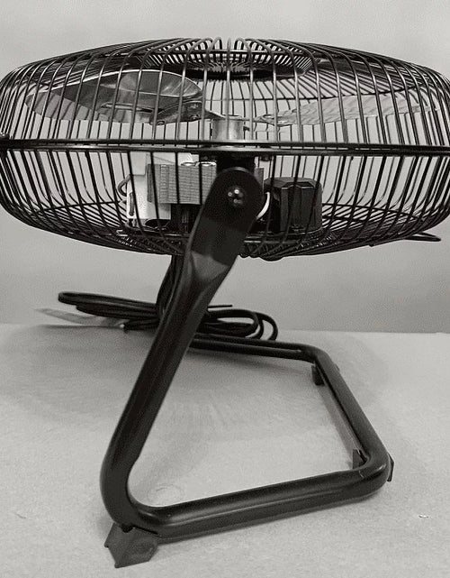 Load image into Gallery viewer, New 9 Inch High Velocity Floor Fan Wall Mountable Black
