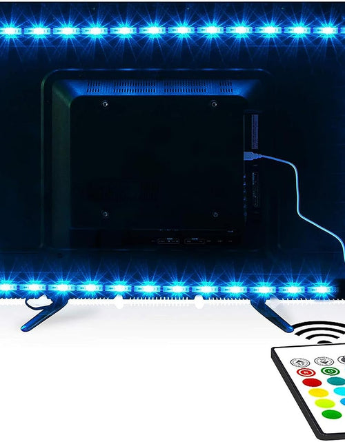 Load image into Gallery viewer, Tv Led Backlight, Pre-Cut 6.56Ft Led Strip Lights for 40-60In Tv,4Pcs USB Powered Tv Lights Kit W/ Remote,Rgb Bias Lighting for Room Decor
