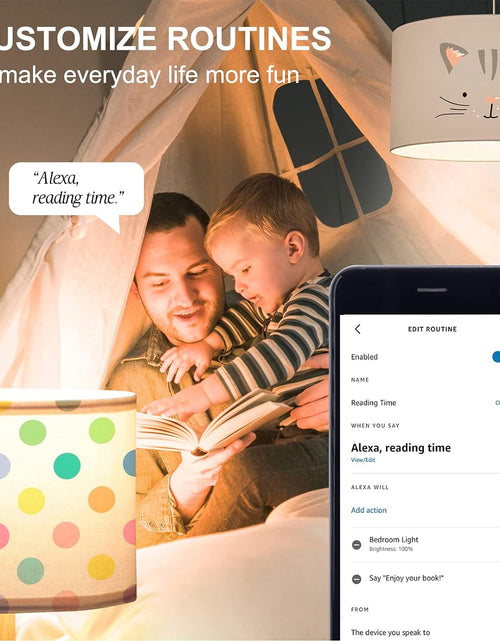 Load image into Gallery viewer, Alexa, Wifi, Smart Light Bulbs That Work with Alexa &amp; Google Assistant,A19 Soft White(2700K)No Hub Required,800Lm 60W Equivalent Highcri)90,4Count(Pack of 1)
