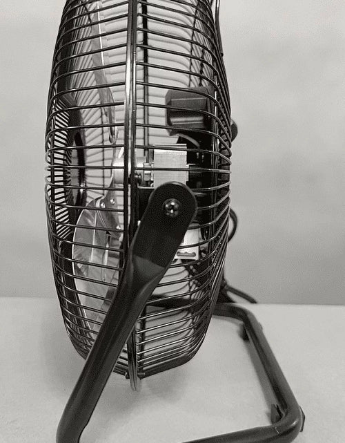 Load image into Gallery viewer, New 9 Inch High Velocity Floor Fan Wall Mountable Black
